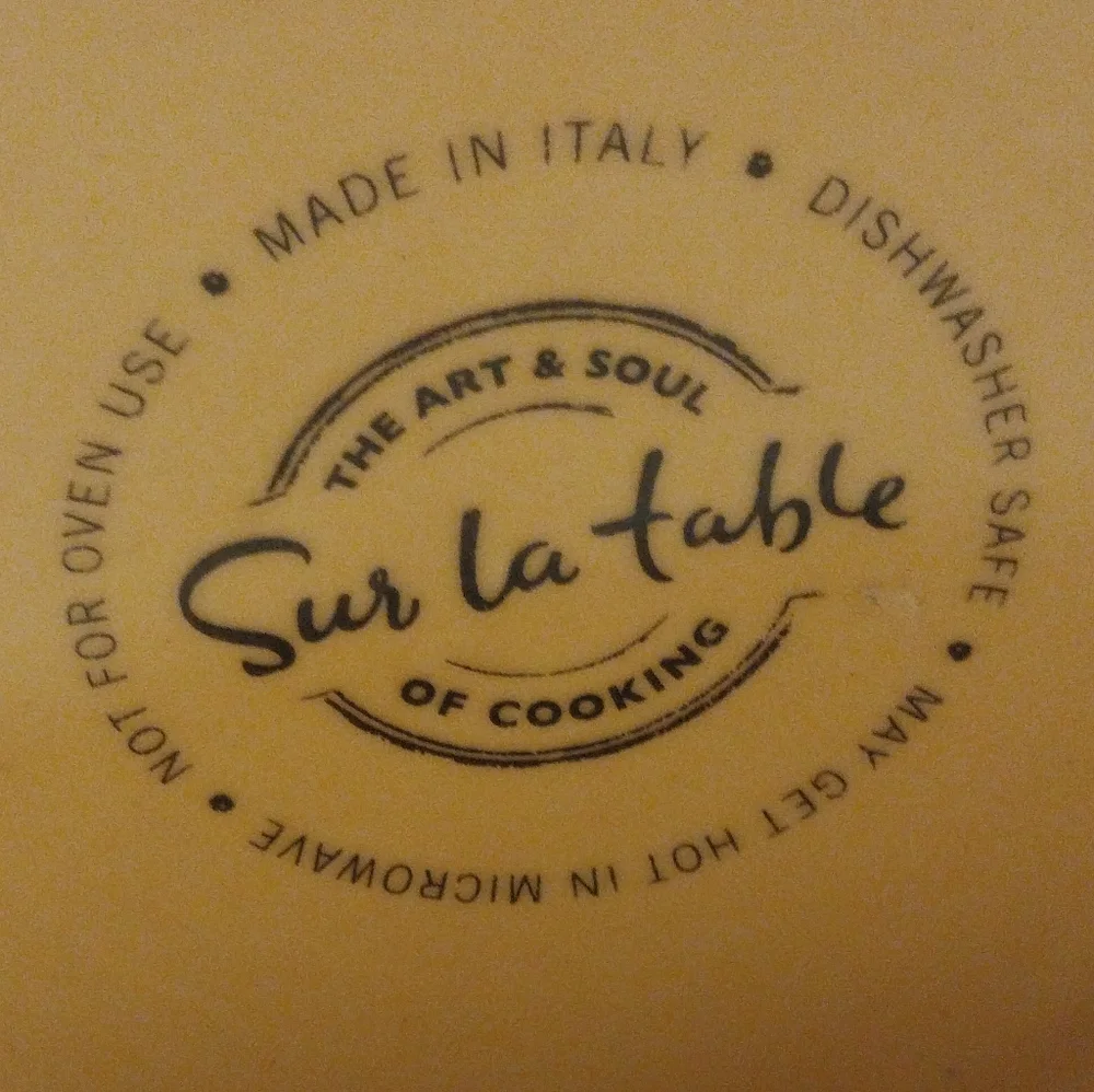 Sur La Table Made In Italy Terracota From Tuscany Ceramic Coffee Canister